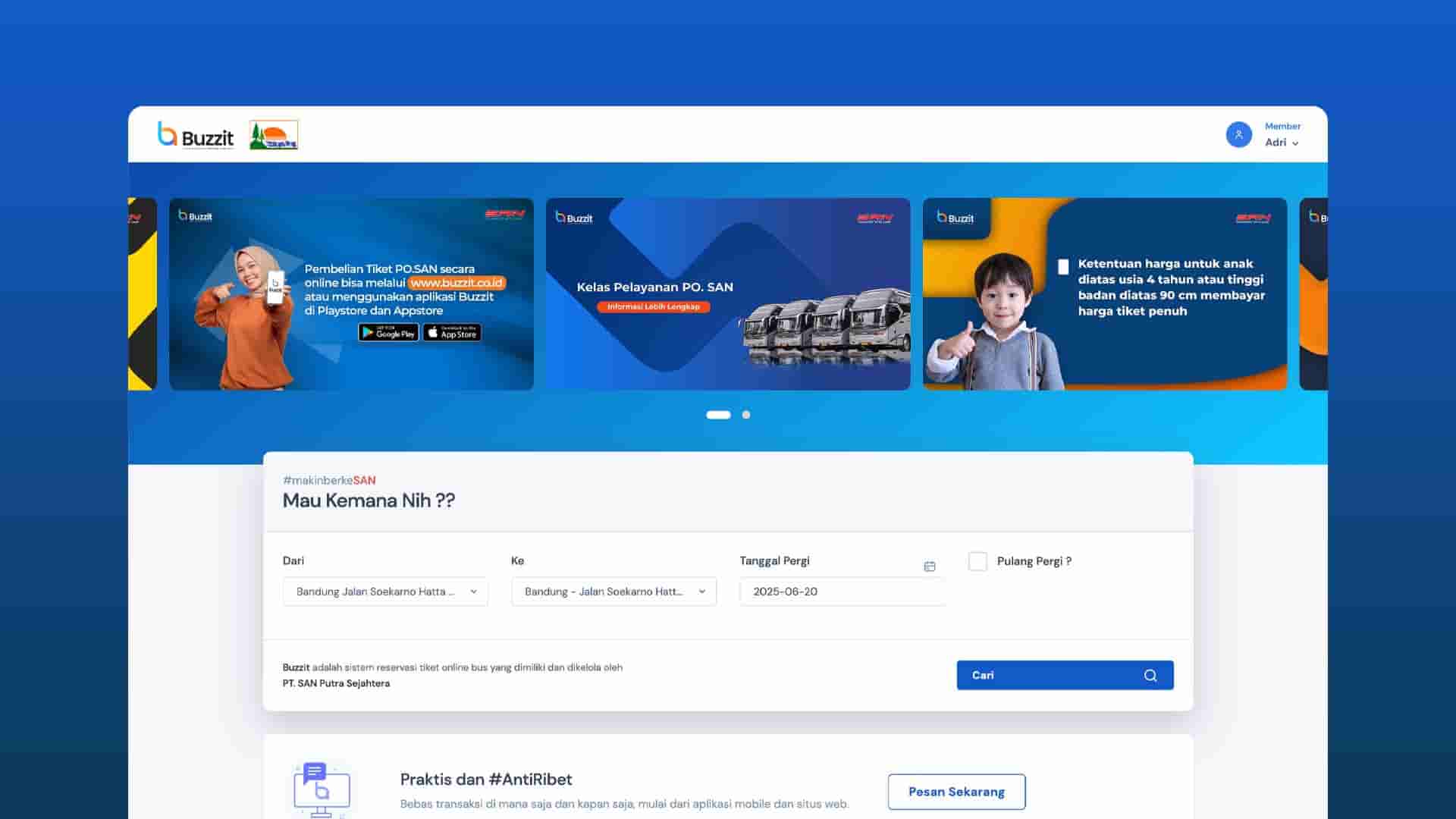 Website PO. SAN